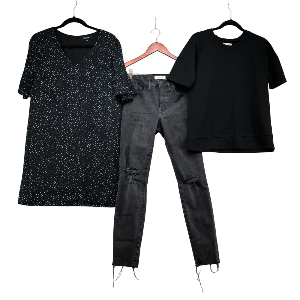 Madewell Lot Bundle Womens 27 2 Dress Top Jeans Skinny Rocker Edgy Whimsigoth